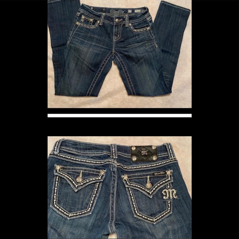 Buckle Miss Me Sz 25 Easy Straight Jeans